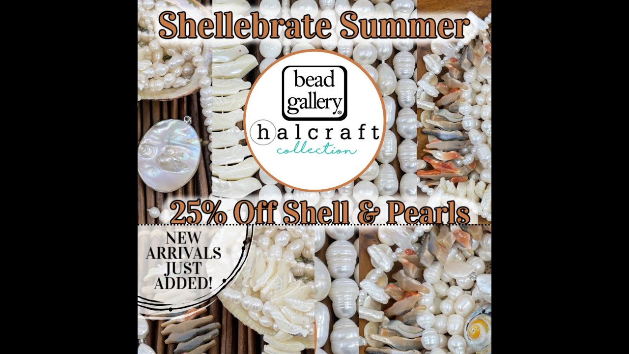 Check out the new shell beads with Josh!