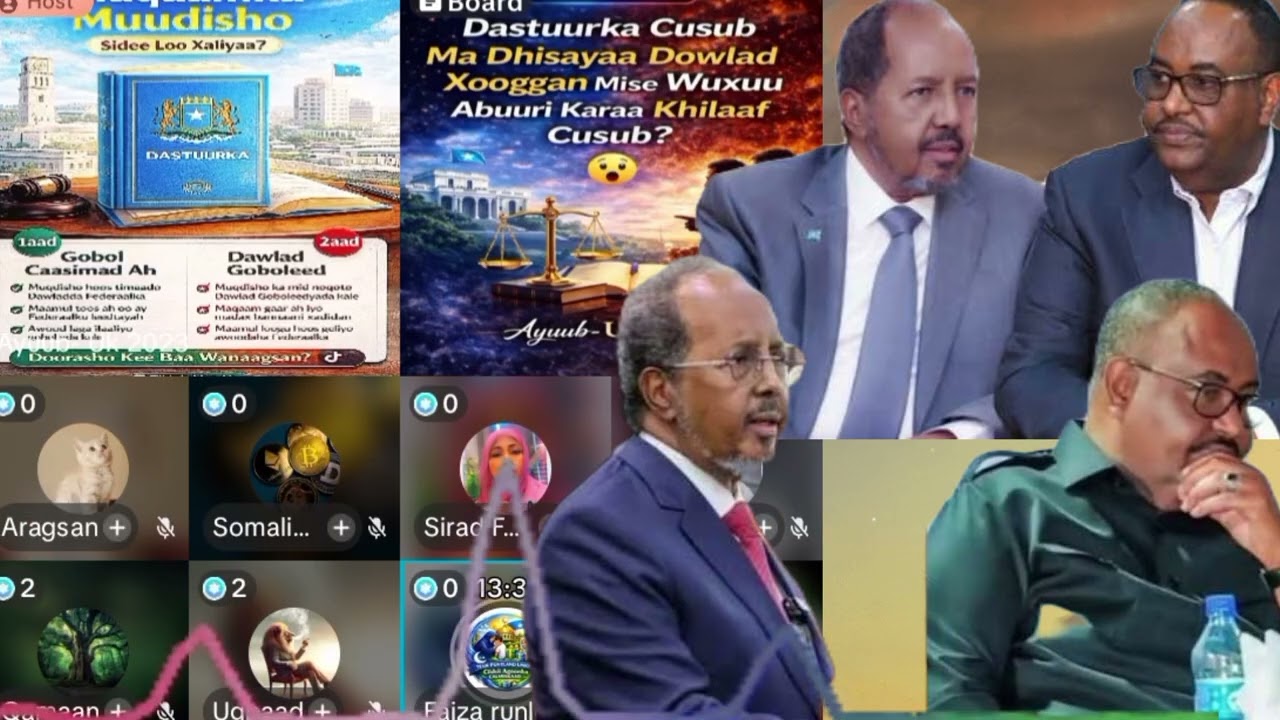 Reer puntland oo waagi ku baryay. Koofur.    Meela uma socoto. 