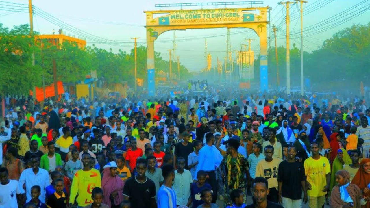 Taageerayaasha Gal-mudug oo Wacdaro ka dhigay Guriceel iyo Soo dhaweynta Ciyaartoydda Galmudug.