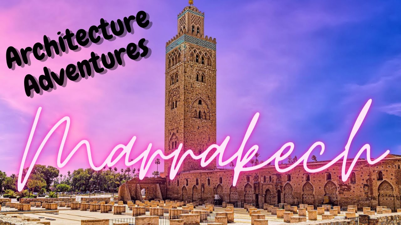 The beautiful Architectural  Of Marrakech
