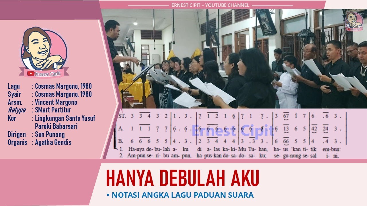 Hanya Debulah Aku | Madah Bakti 368 | Puji Syukur 481 | Lingkungan Santo Yusuf