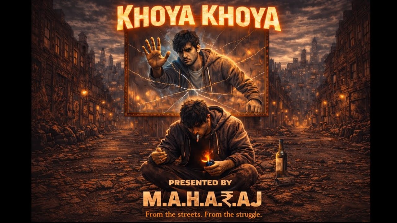Khoya Khoya | Hindi Rap Song | Struggle Story | M.A.H.A.₹.A.J