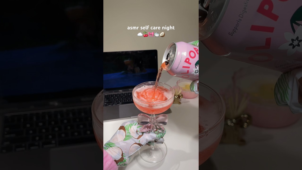 ASMR SELF CARE NIGHT PT. 1 #asmr #nails #shorts