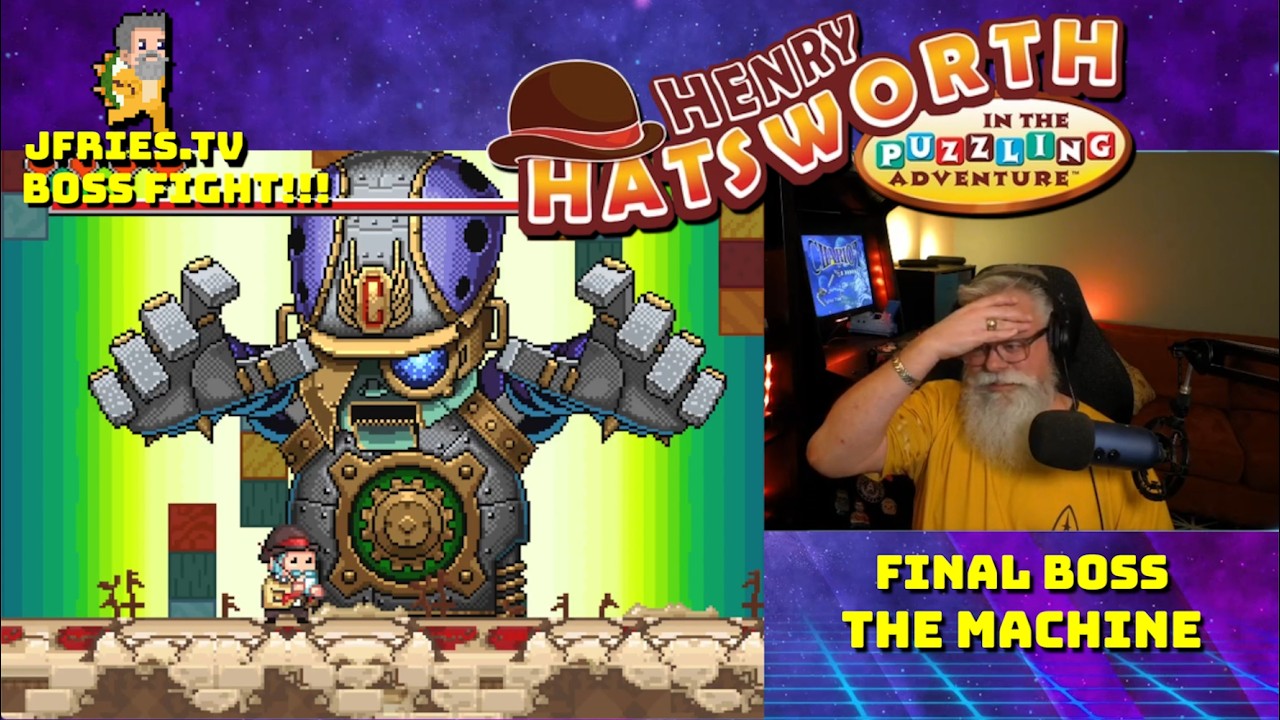 Highlight: Henry Hatsworth in the Puzzling Adventure - Final Boss - The Machine