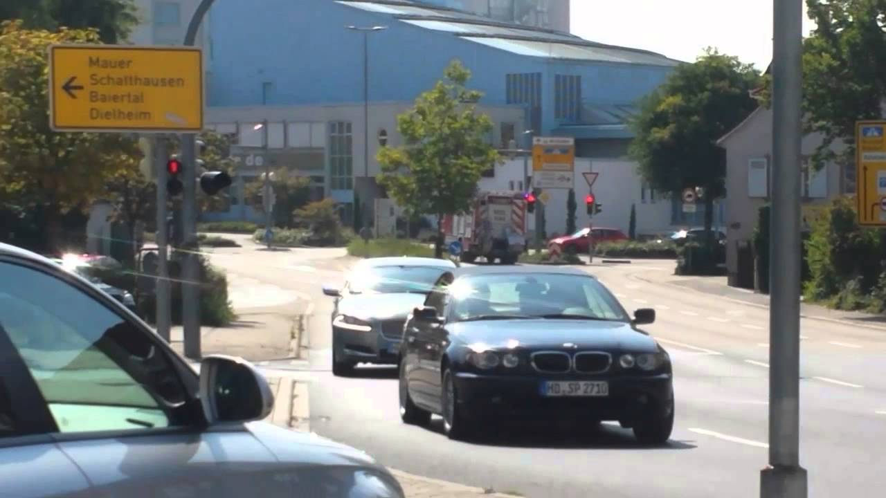 [Anfahrt zur wache]  Kurzzug FF Wiesloch Abt Stadt