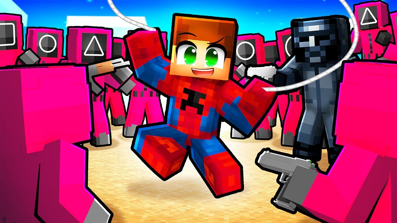 Super-Eroii *OPRESC* SQUID GAMES 3 pe Minecraft...