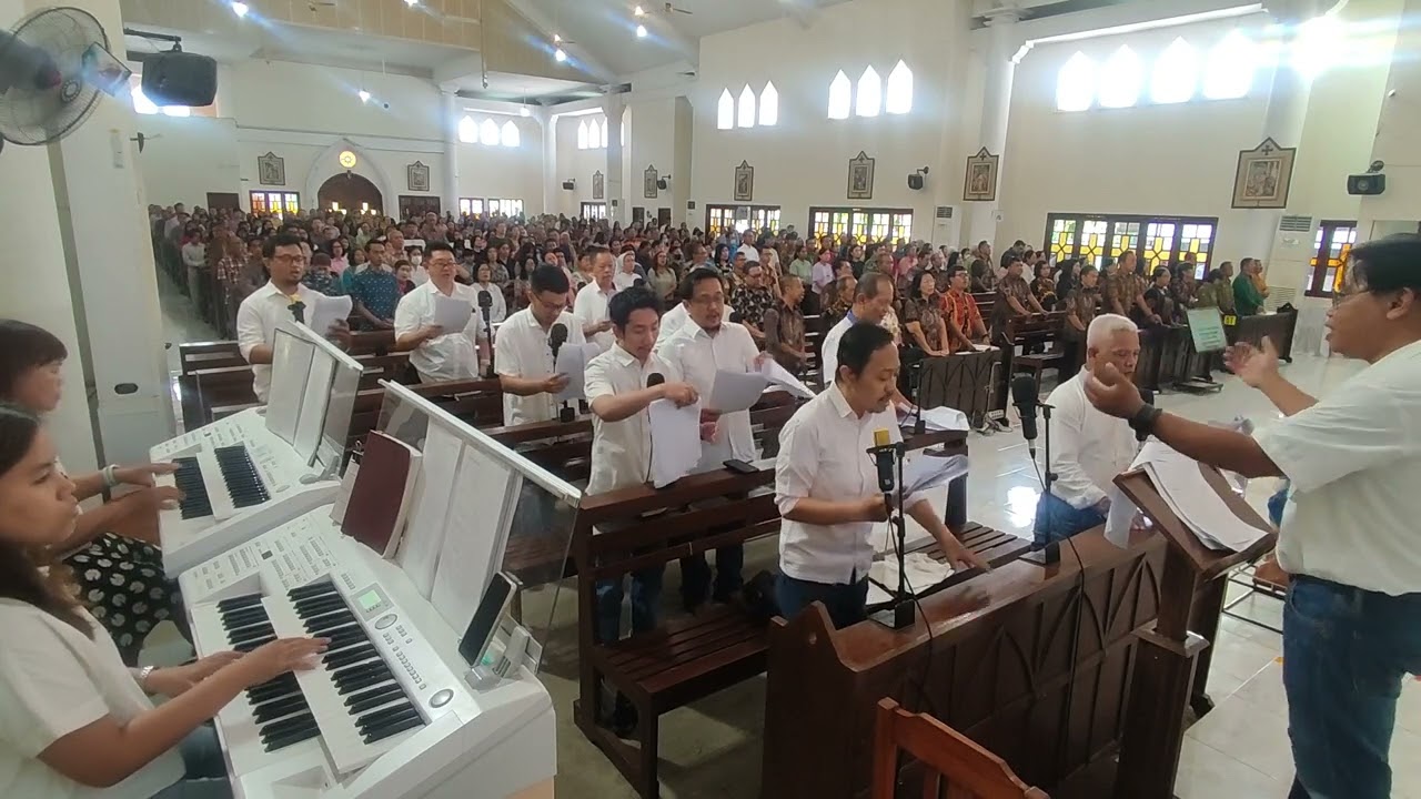 TUHAN KASIHANILAH & KEMULIAAN - Puji Syukur 349 350 (Misa Raya 2) - By Groovi (Gregorian Voice)