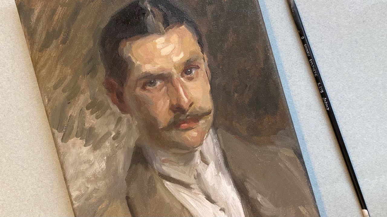 John: a Sargent master study in oil paint