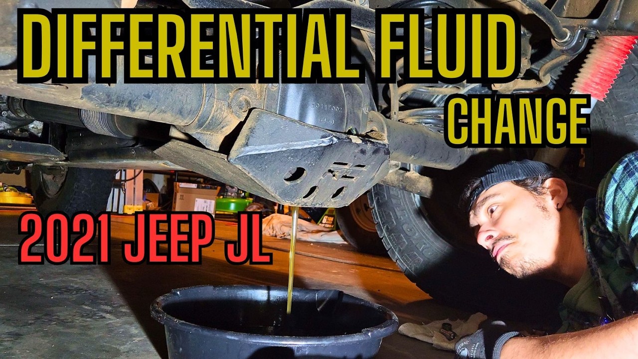 Do This Yourself and Save Money! - 2021 Jeep JL Differential Fluid Change