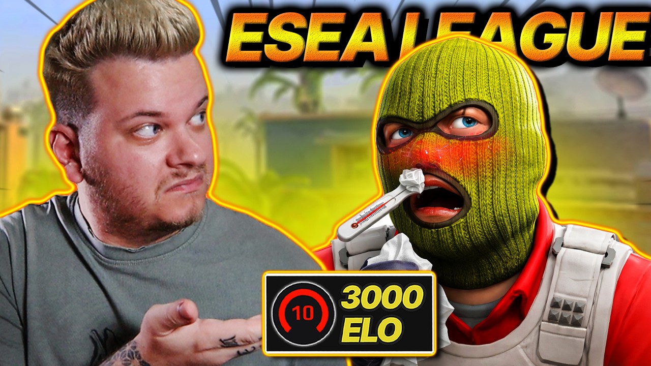 Hulla betegen kell az ESEA LIGÁBAN teljesítenem? 🤧  | FACEIT