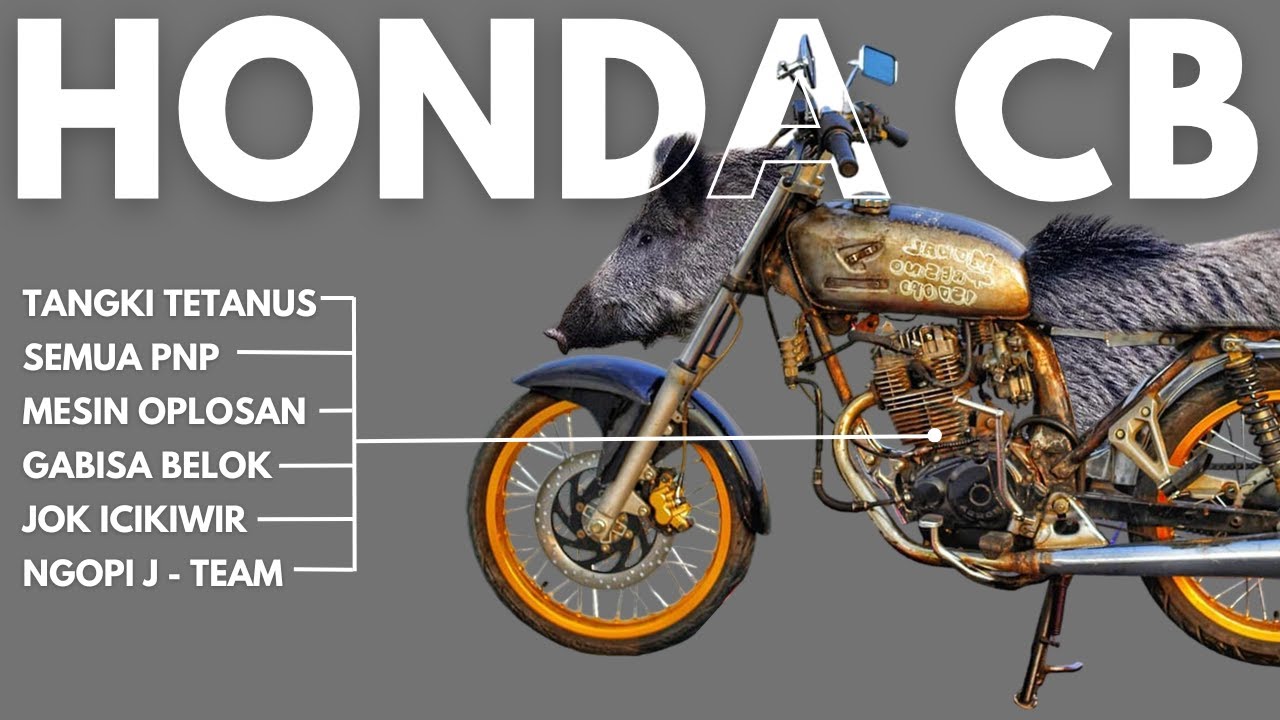 HONDA CB ICIKIWIR - KASTA MOTOR TERTINGGI PALING SERING DI ROASTING 🤔??