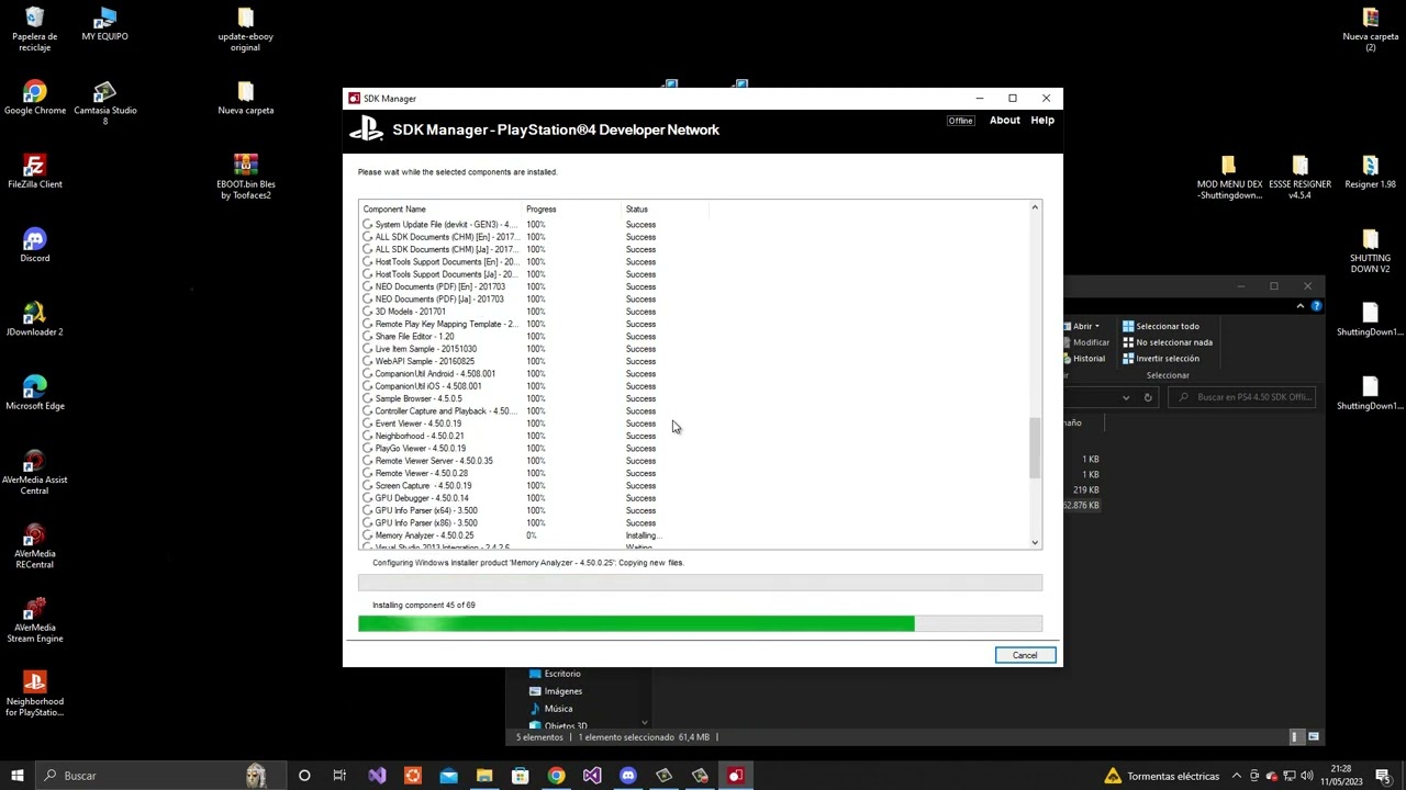 SDK 4.50 PLAYSTATION 4 - .PRX/SPRX  MODMENU FOR GTA5 1.38