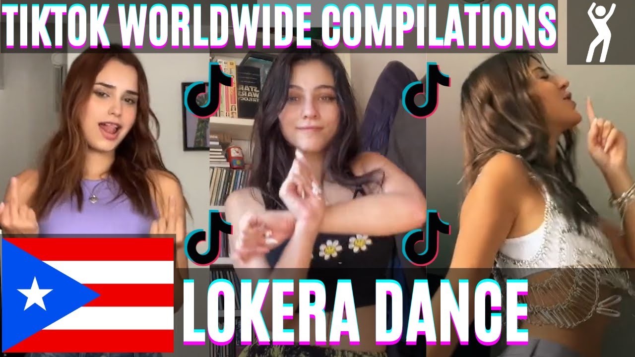Lokera Puerto Rican Tiktok Dance Trend Compilation | Rauw Alejandro & Lyanno & Brray In Spanish