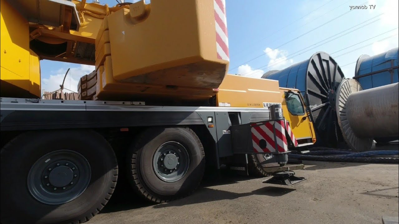 TRAVEL WITH FULL COUNTER WEIGHT 72TONS👌 LIEBHERR LTM1230-5.1 |049 yonnob TV