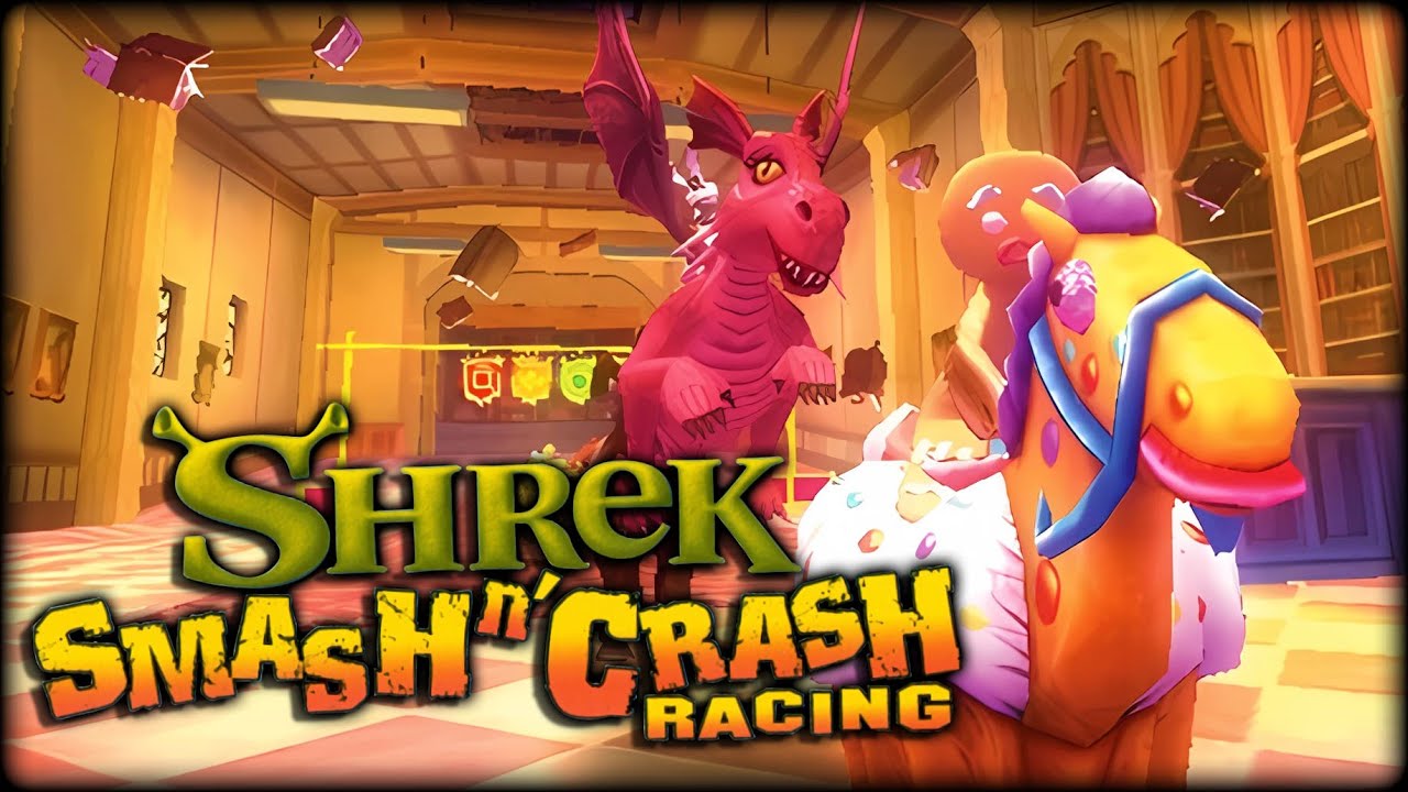 Shrek Smash n' Crash Racing Part 2 - FULL GAME - Donkey & Dragon (PS2, PSP, Gamecube)