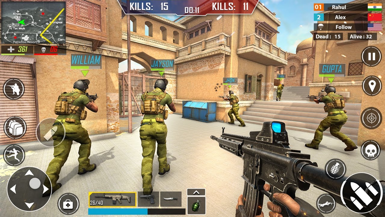Gun Games 3D: Banduk Wala Game Android Gameplay