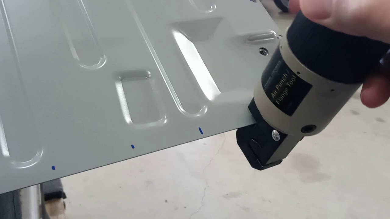 Tool Review - Central Pneumatic Hole Punch/ Flange tool