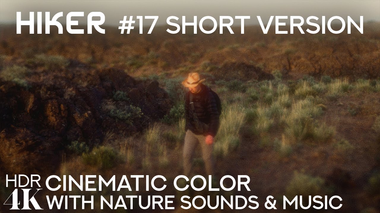 4K HDR Cinematic Trail Walk at Frenchman Coulee | Peaceful Desert Hike with Calm Music - Ep 17/Short