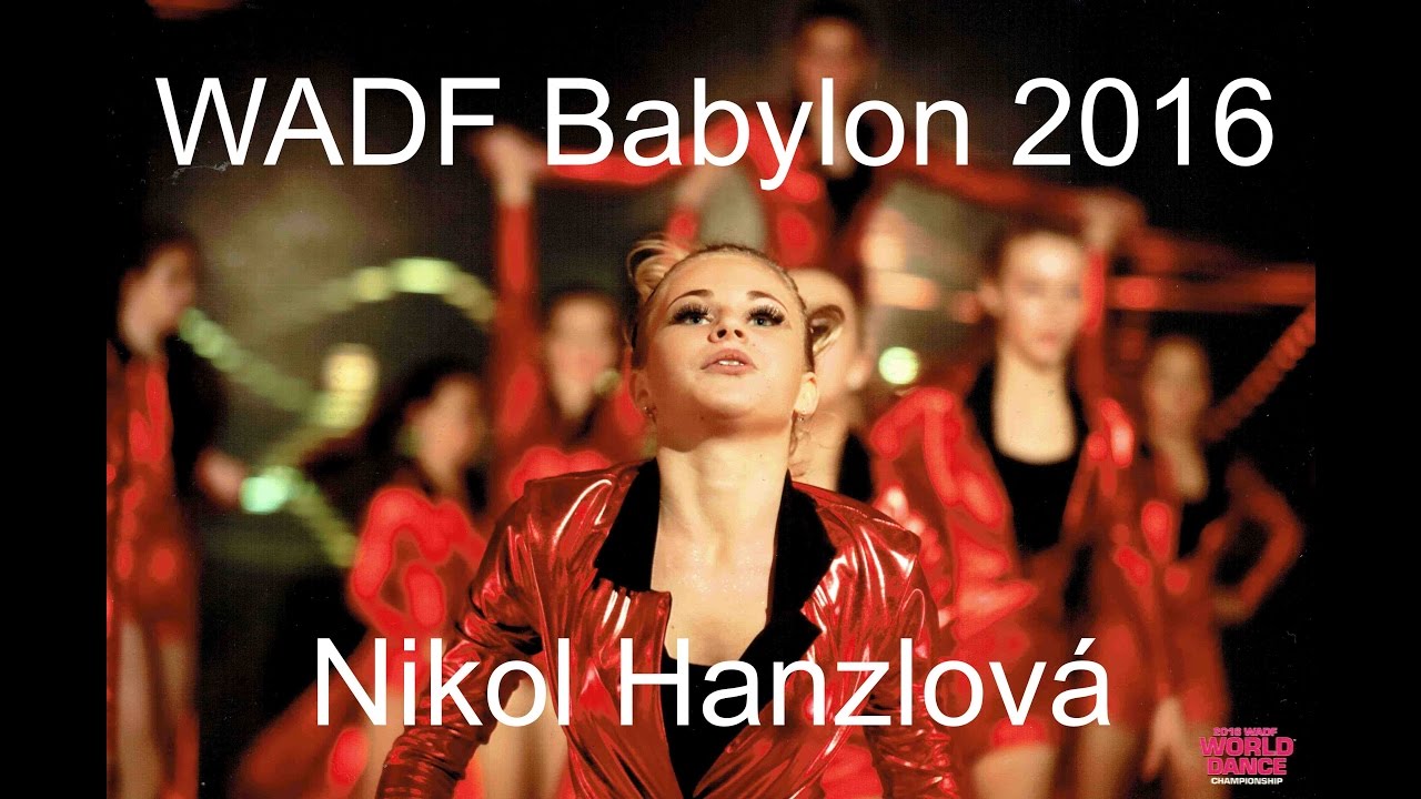 Nikol Hanzlová Babylon 2016 WADF - mistrovství světa