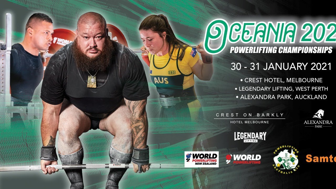 World Powerlifting 2020 Oceania Championships Melbourne Session 2