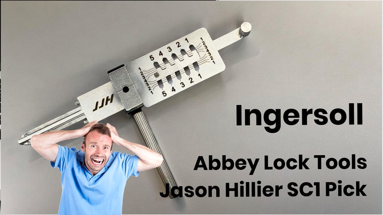 The Jason Hillier Ingersoll 2-in-1 picking the old and new Ingersoll lock
