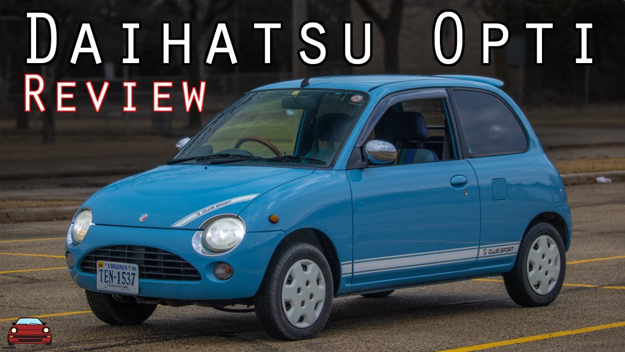1997 Daihatsu Opti Club Sport Review - A Silly Little Kei Car That Is VERY RARE!