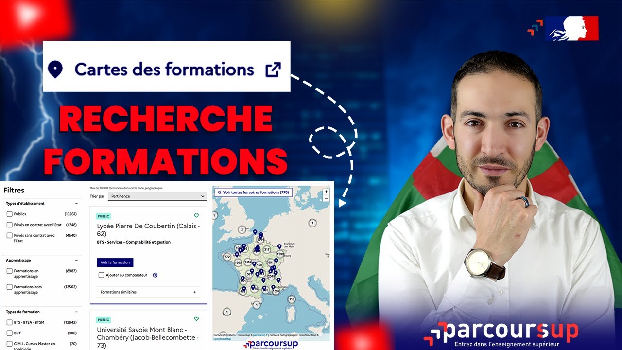 Comment rechercher facilement une formation sur Parcoursup 2025