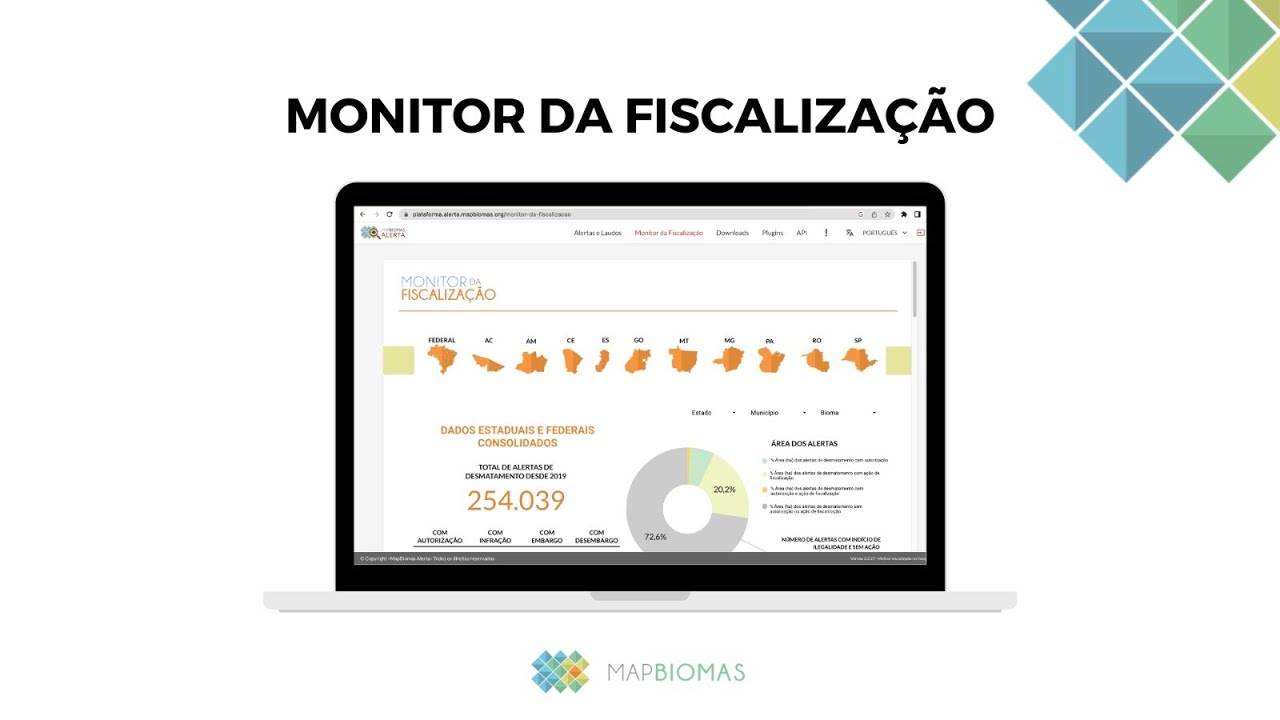 O Monitor da Fiscaliza&ccedil;&atilde;o do Desmatamento cresceu!