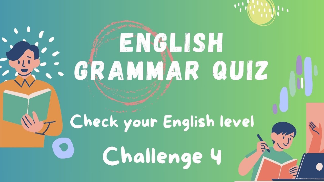 Grammar Quiz | Elementary English Challenge 4 – Test Your Grammar with 20 Questions