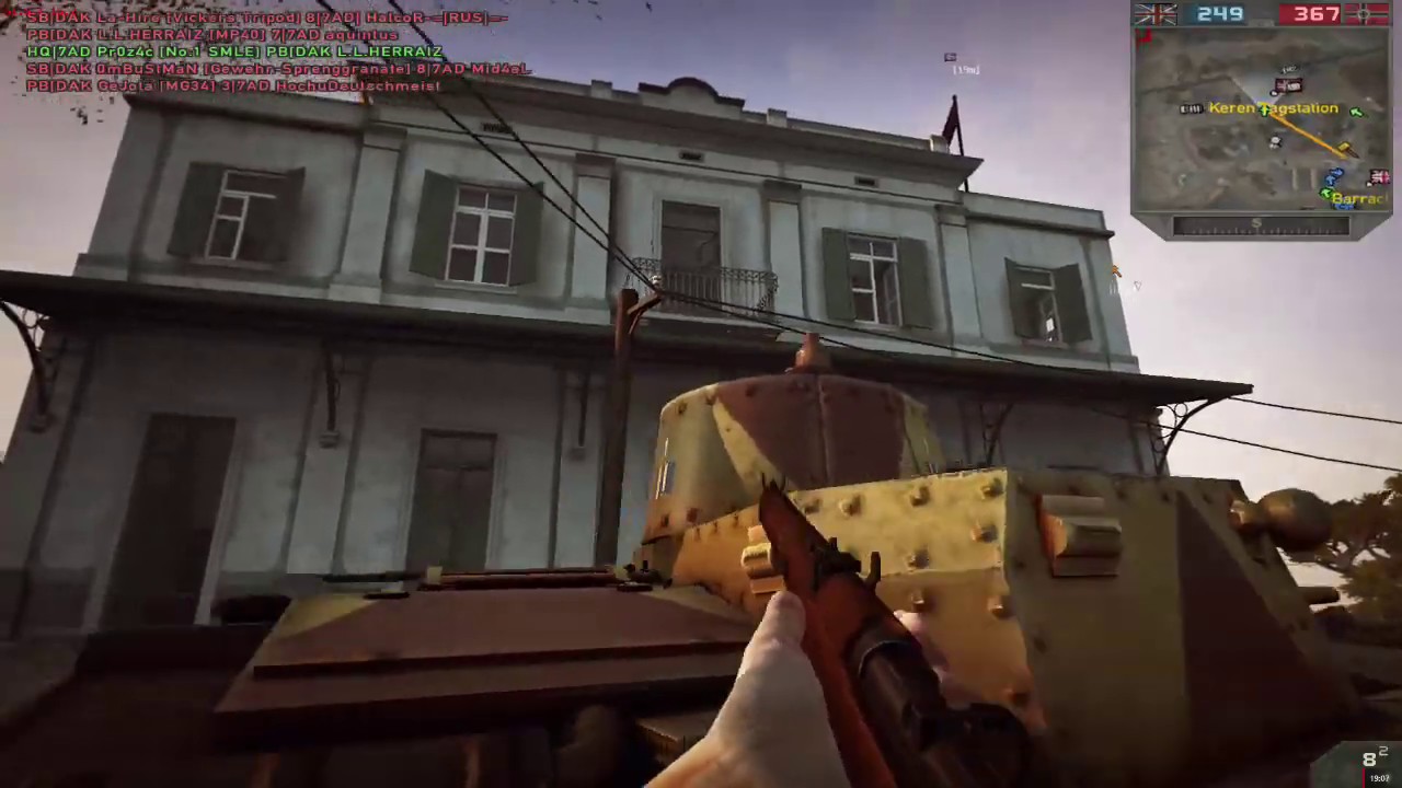 CMP Forgotten Hope 2 campaign #5 - Battle 1, round 1 Battle of Keren