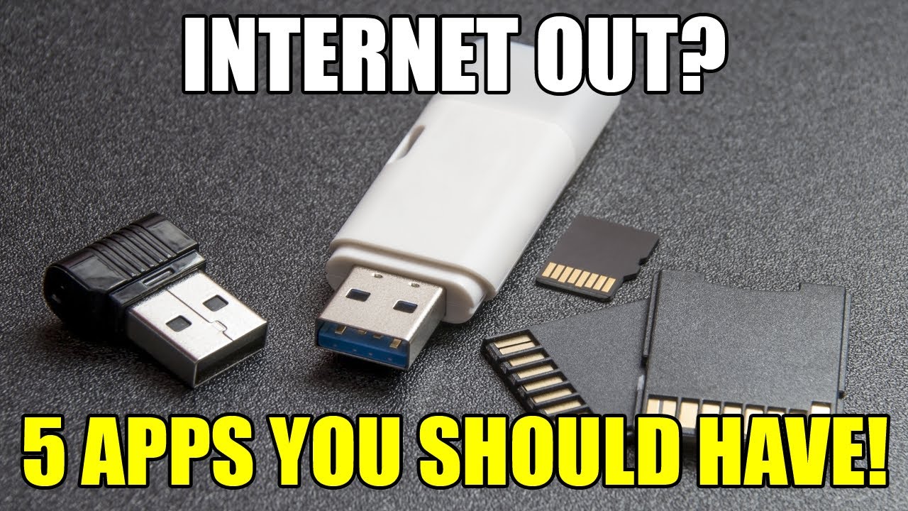 Top 5 Applications to Store for SHTF! (Digital Preparedness tip #2)