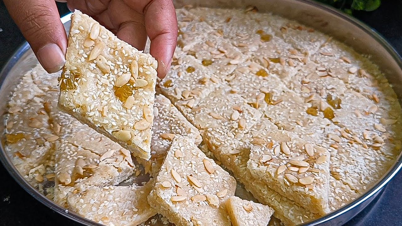 शब ऐ बारात स्पेशल सूजी की टुकड़ी वाला हलवा | Suji Ka Tukri Wala Halwa Recipe | Suji Ki Barfi