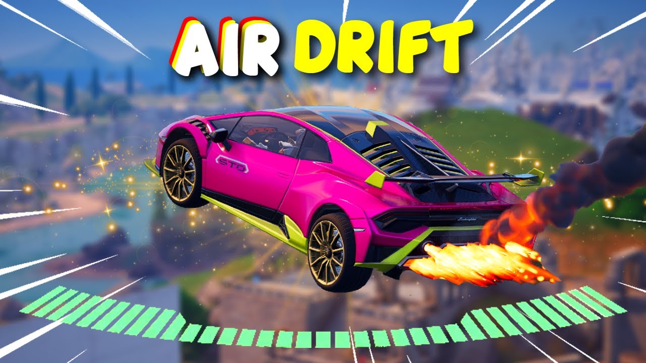 DRIFT in the AIR - How to AIR DRIFT in Rocket Racing