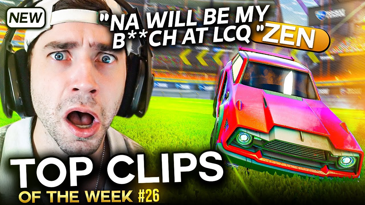 Реакция на самые просматриваемые клипы недели на Twitch по Rocket Leagues! #26
