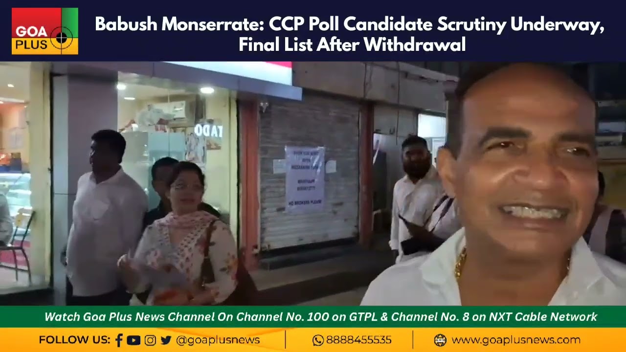Babush Monserrate: CCP Poll Candidate Scrutiny Underway, Final List After Withdrawal