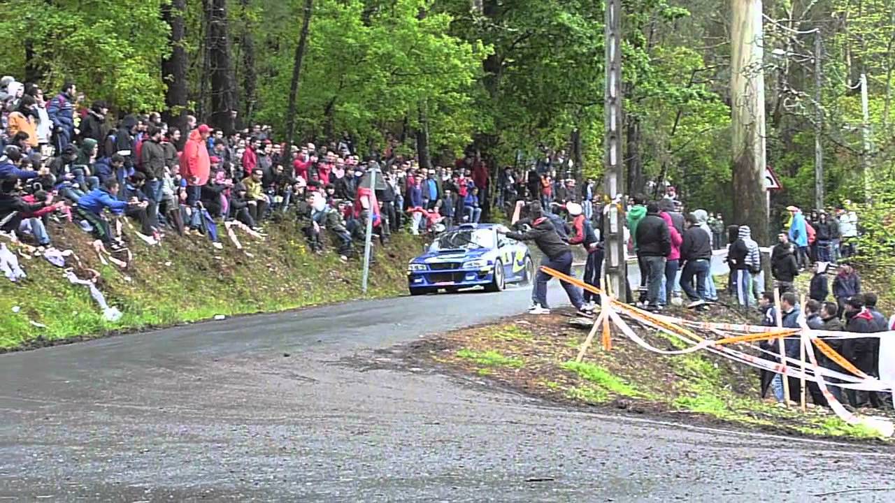 Rally de Noia 2012 XXVIII - (HD) Varias pasadas y salida de tramo.