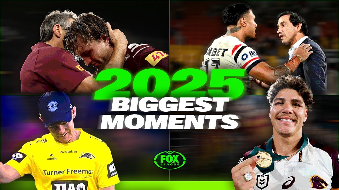 TOP 25 in 2025: Miracles, blow ups, triumphs and shocks; an unforgettable NRL season 🏆  | Fox League