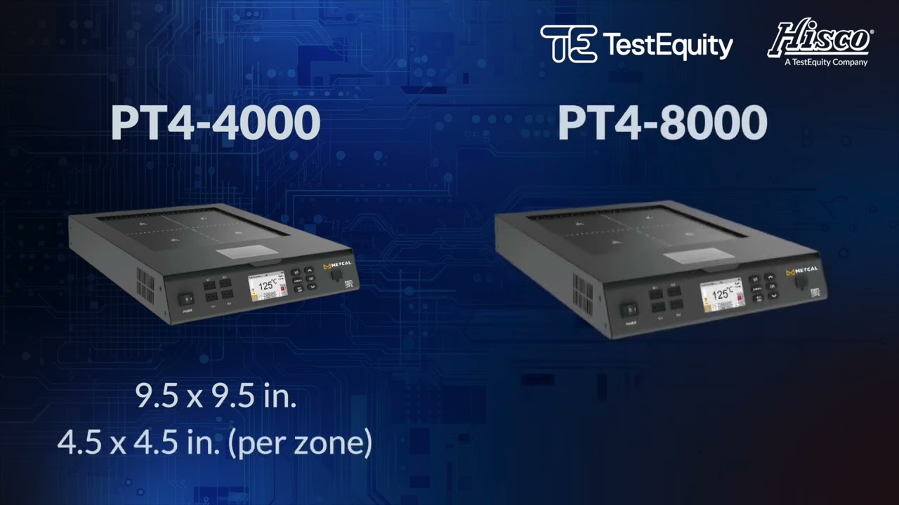 Metcal PT4 Preheaters: Powerful 4-Zone Preheating