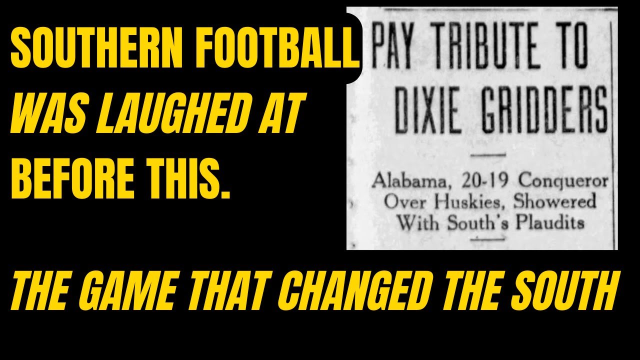 Is the 1926 Rose Bowl The Most Important College Football Game in Southern History?