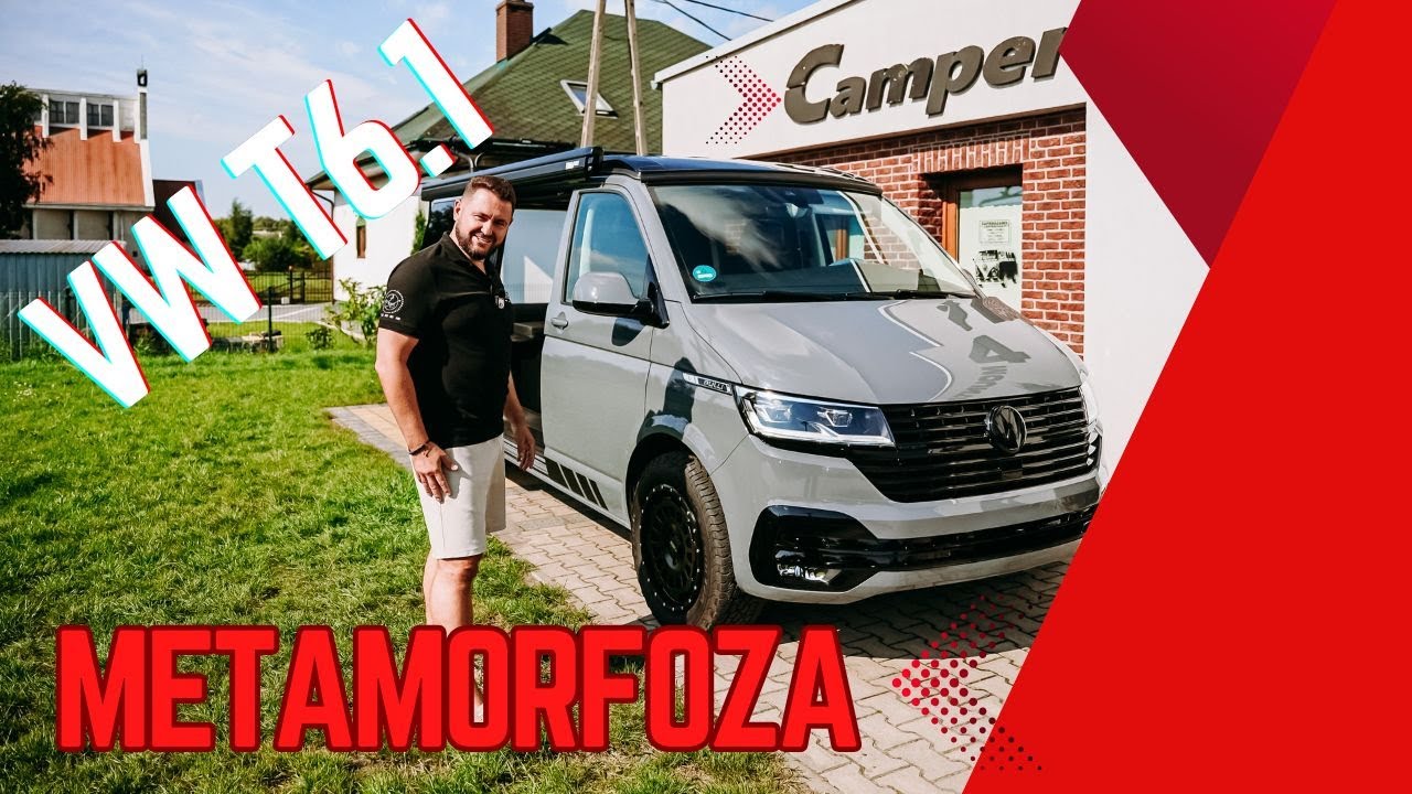 VW Transporter ogromne łóżko i więcej przestrzeni –to nowy kampera który był 4 osobowy a teraz..…