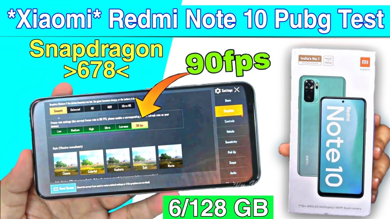 Redmi Note 10 Pubg Test. Redmi Note 10 Pubg Graphics.💪💪💪