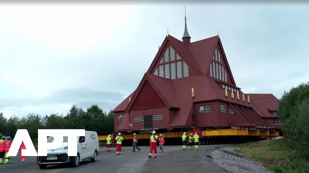 Sweden Moves Historic 113-Year-Old Kiruna Church to New Location for Iron Ore Mine Expansion | APT