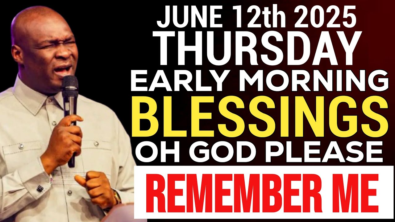 Early Morning Blessings Favour Provoking Prayers and Morning Declarations By Apostle Joshua Selman