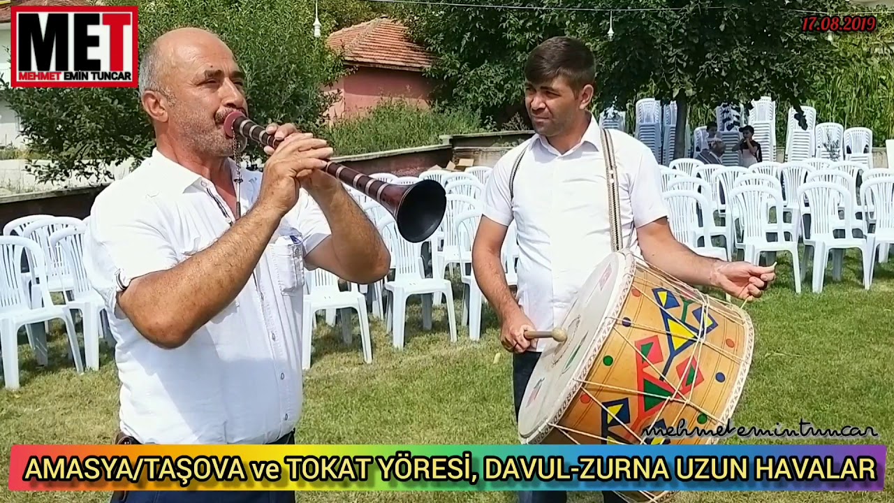 AMASYA TAŞOVA VE TOKAT'IN, DAVUL ZURNA İLE YÖRESEL  HAVALARI, PROJE: MEHMET EMİN TUNCAR