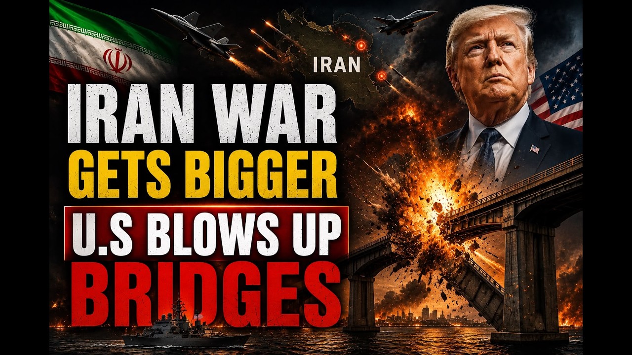 Iran War Escalates | US Strikes Key Bridges, Middle East Tensions Soar | LIVE | US-Iran War LIVE
