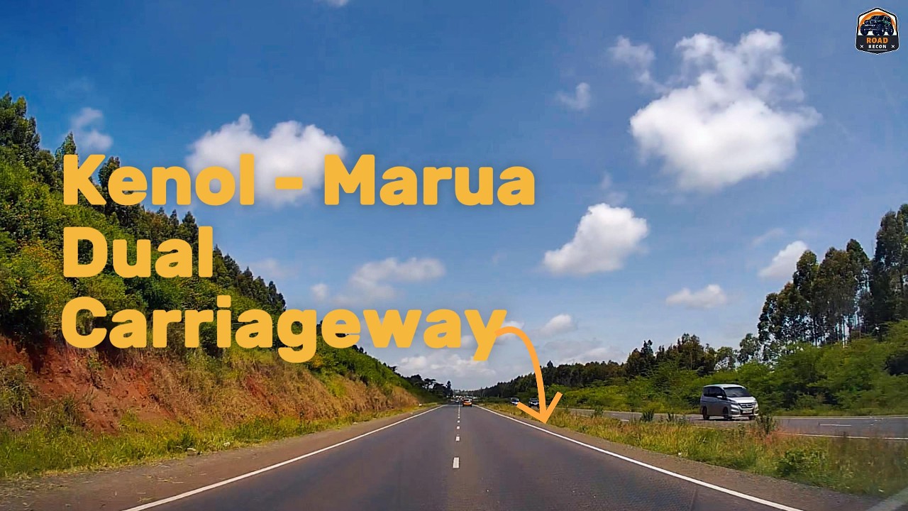 BEST NEW HIGHWAY IN KENYA? | KENOL TO MARUA DUAL CARRIAGEWAY START TO END | 4K DASHCAM