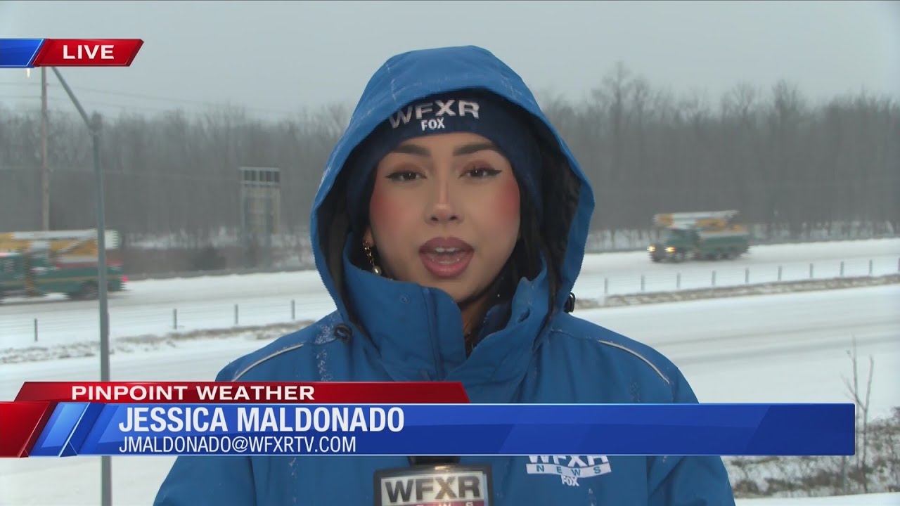I-581 road conditions coverage with WFXR's Jessica Maldonado