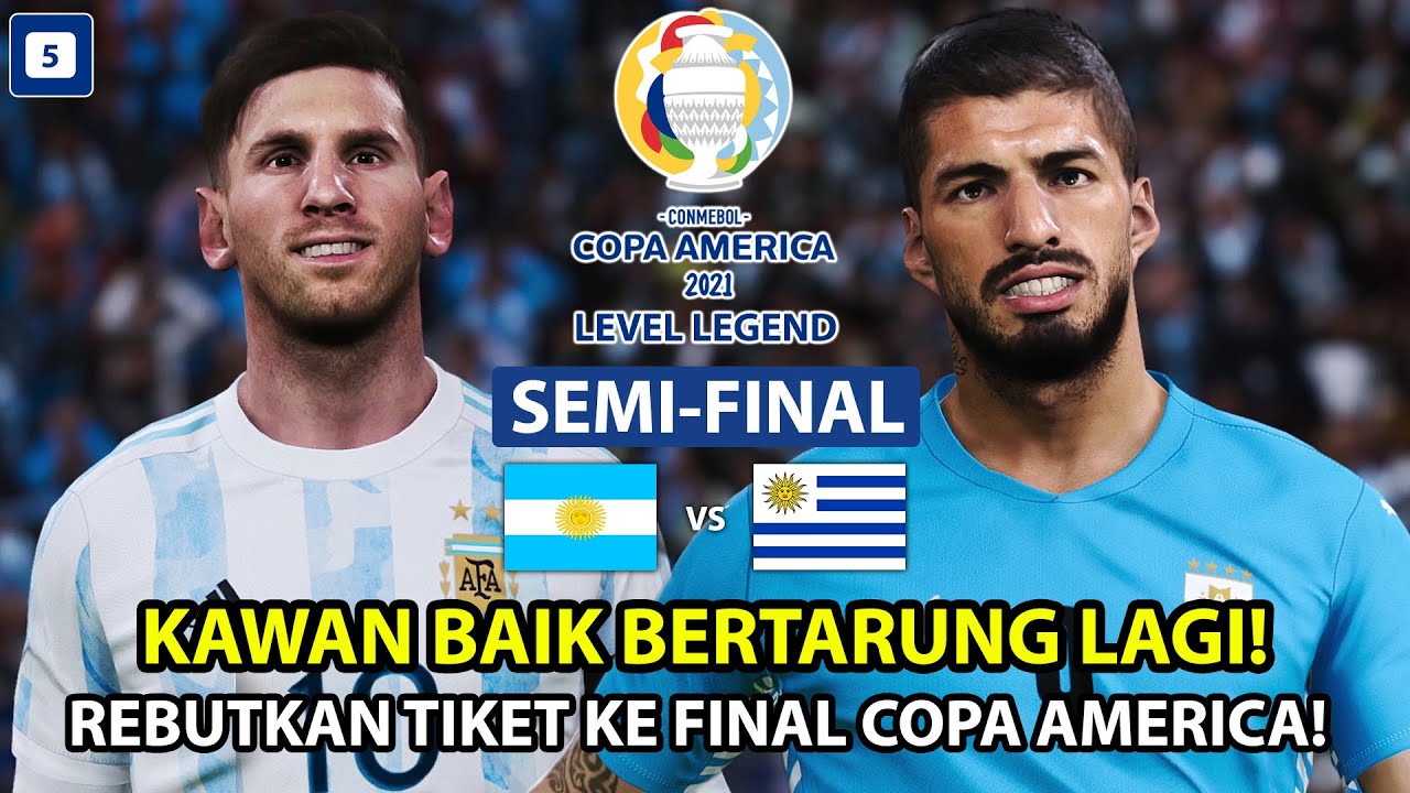 MESSI DAN SUAREZ BERTARUNG HABIS-HABISAN! DEMI REBUTKAN TIKET KE FINAL COPA AMERICA! (5)