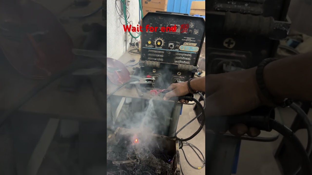 Arc 400 wealding machine voltration complete wealding 😱