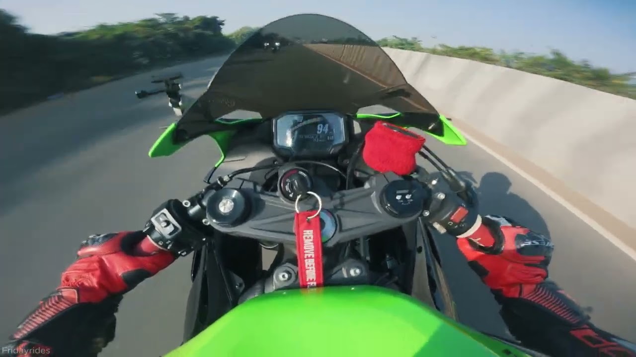 POV: You Take the ZX-6R Out Before Chennai Wakes Up 😌